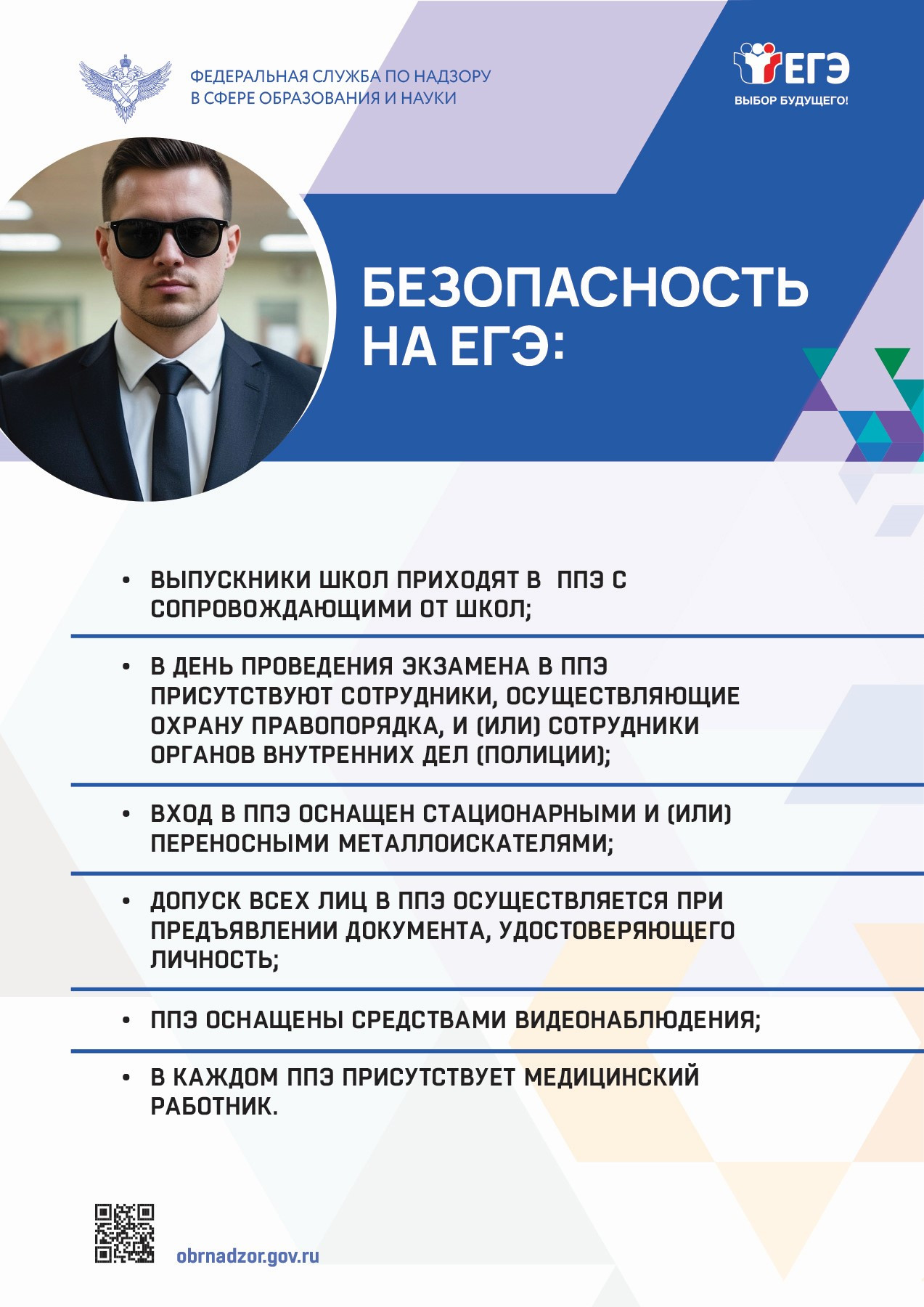 Информационные плакаты, подготовленные Рособрнадзором