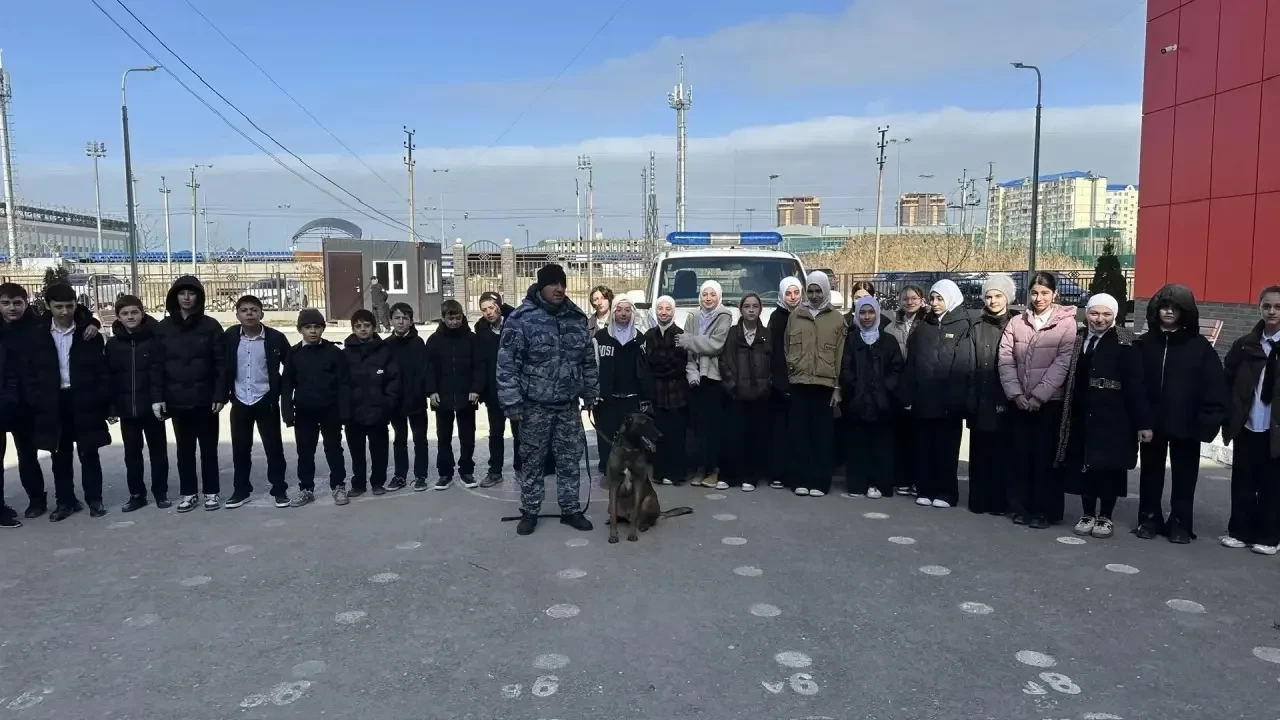 Встреча с инспектором-кинологом