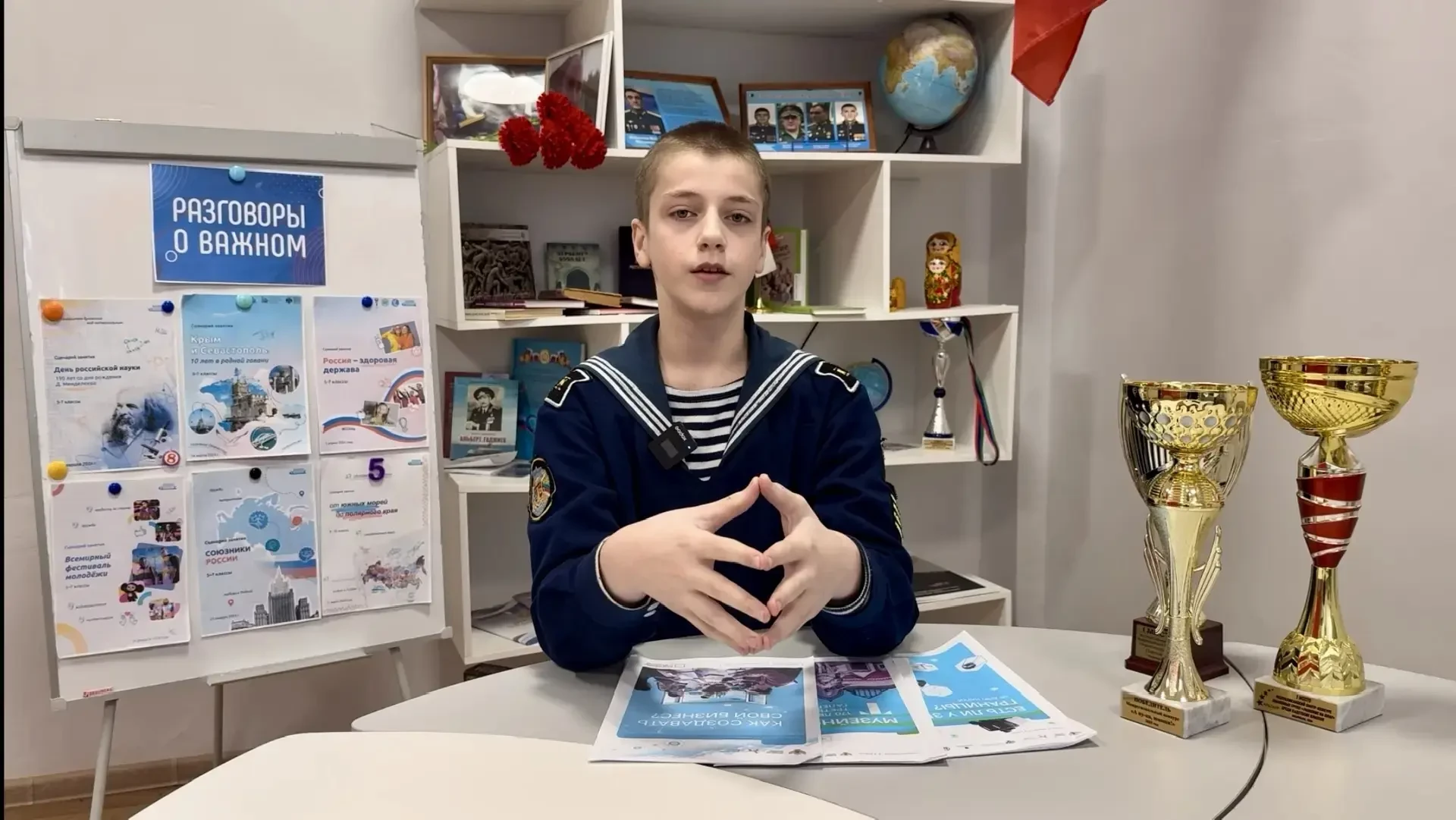 Ученик из Каспийска стал победителем престижного Всероссийского проекта «Разговоры о важном»