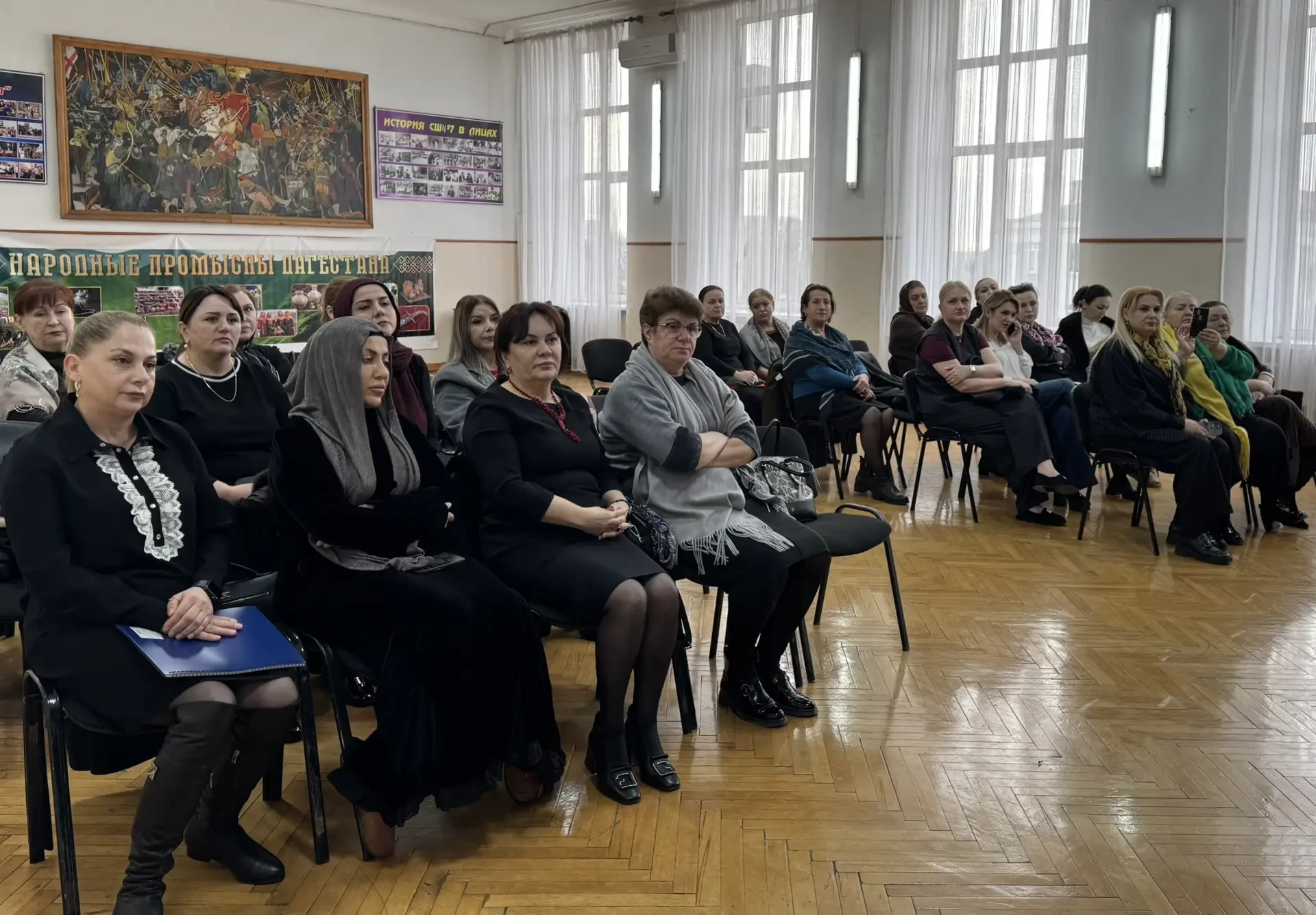 На базе МБОУ «Каспийская гимназия №7» состоялось расширенное заседание Совета заведующих дошкольных образовательных учреждений г. Каспийска