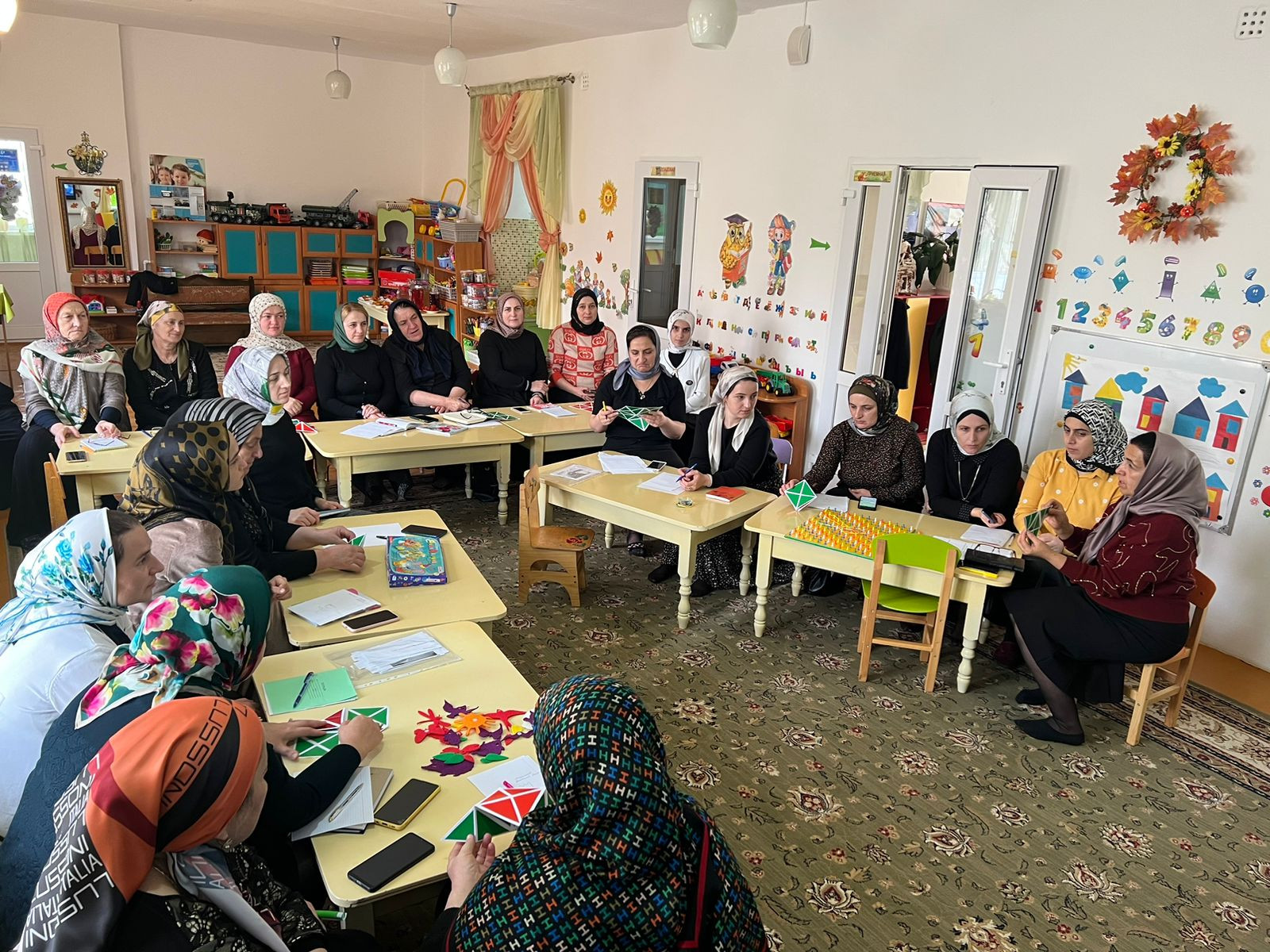 Заседание творческой группы педагогов дошкольных учреждений Казбековского района