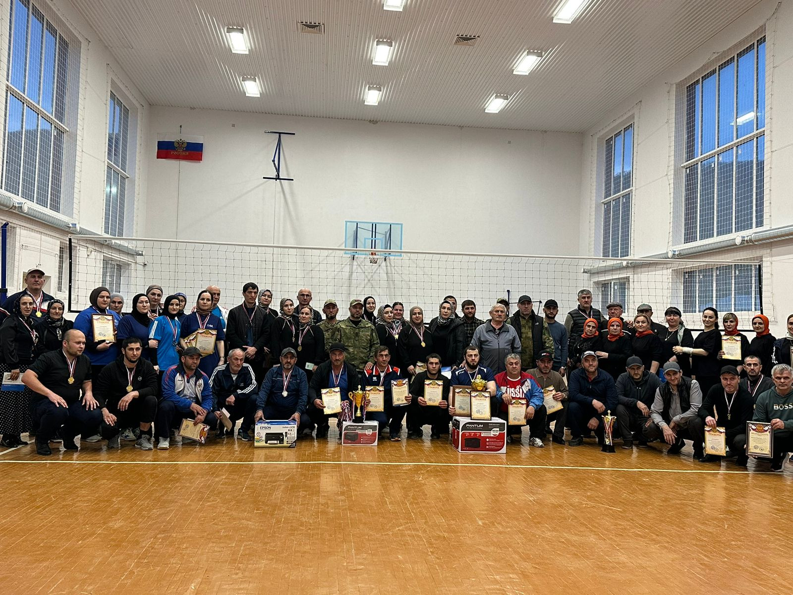 В Казбековском районе состоялась X-я спартакиада педагогических работников, посвященная участникам СВО.