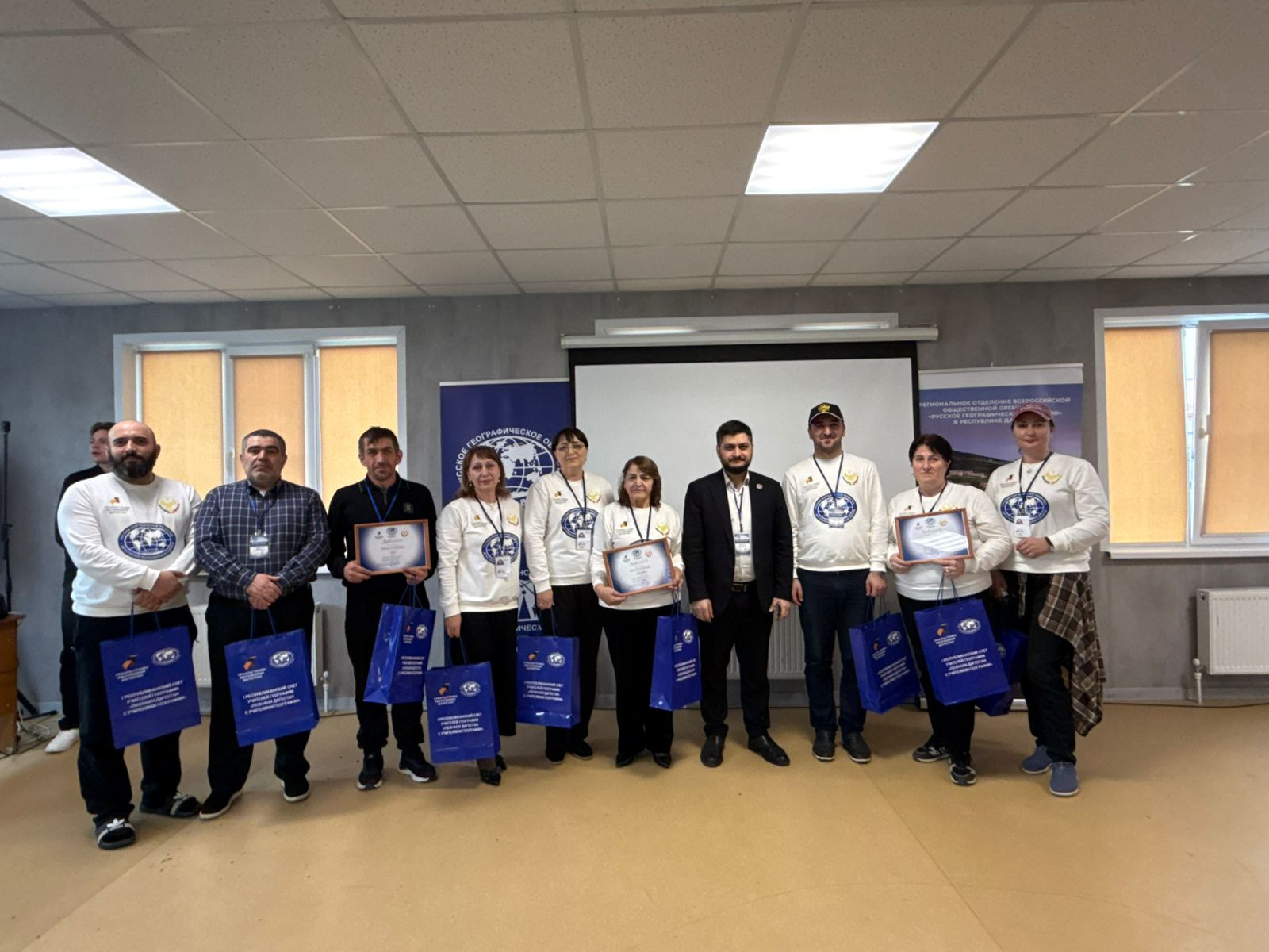 Команда Казбековского района – призеры.