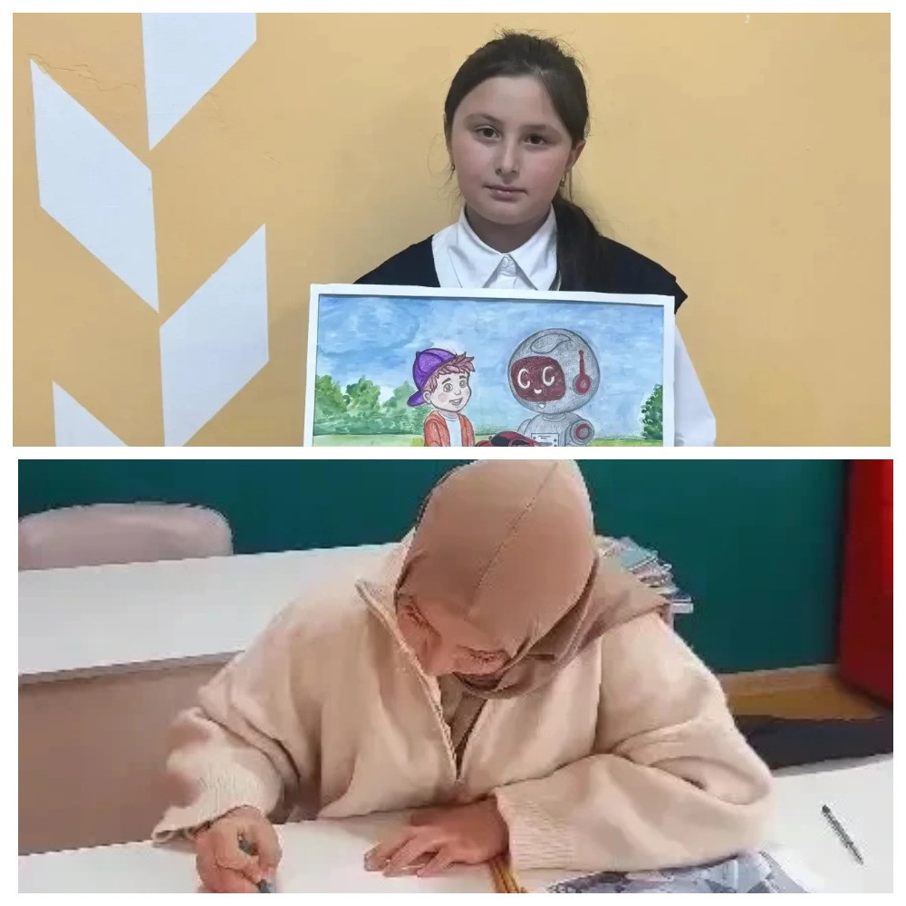 Учащиеся Карабудахкентского района стали победителем и призёром республиканского конкурса рисунков.