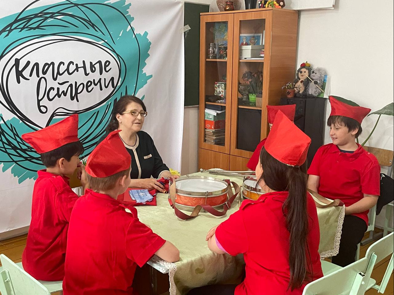 ♦️Классная Встреча с ветераном пионерского движения