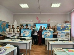 География в движении: педагоги в Сулейман-Стальском районе представляют конкурсные уроки в рамках Всероссийского образовательного проекта «Классная география»