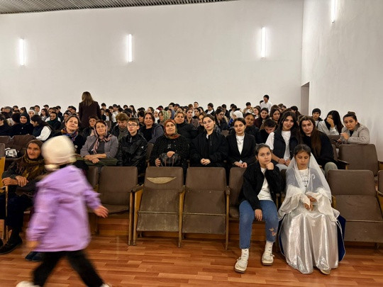 Школьники Сулейман-Стальского района приняли участие в межрайонной олимпиаде «Хаджи-Давуд — гордость Кавказа»