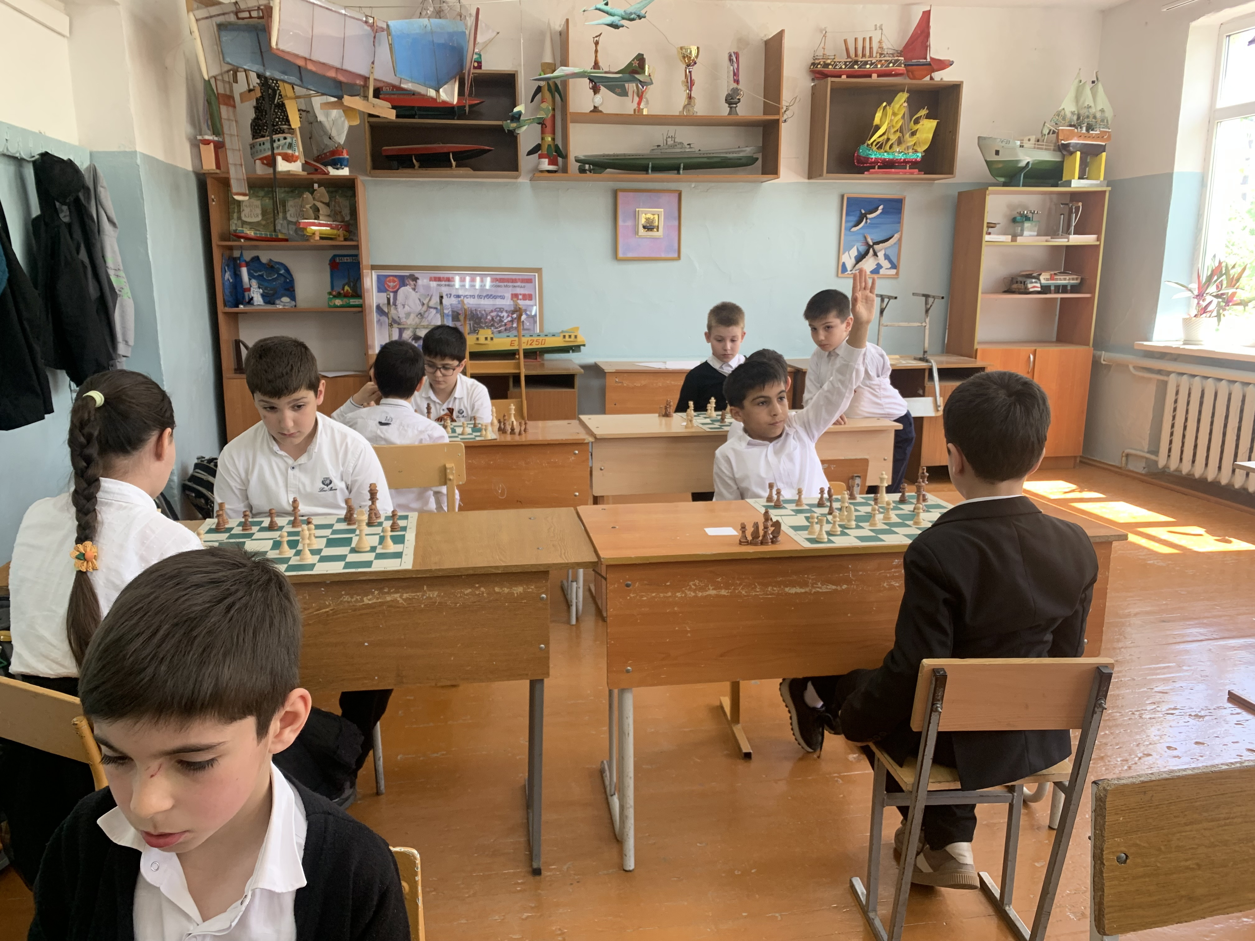 7 мая 2025 года на "Станции юных техников" прошел Шахматный турнир посвященный 80-летию Победы в Великой Отечественной войне!