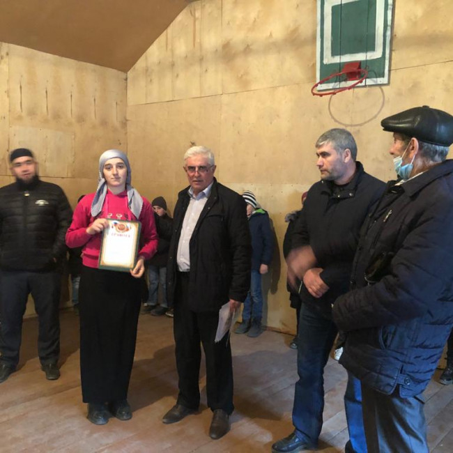 Награждение победителей и призеров Муниципального этапа ВОШ