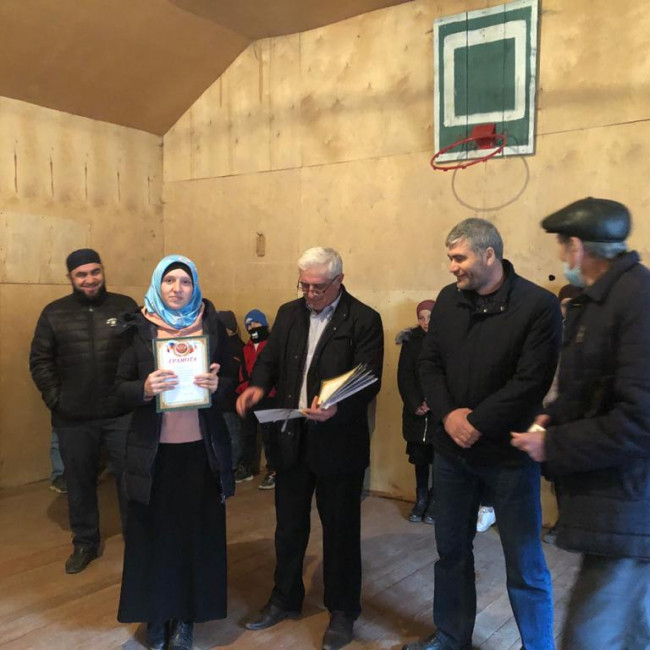 Награждение победителей и призеров Муниципального этапа ВОШ