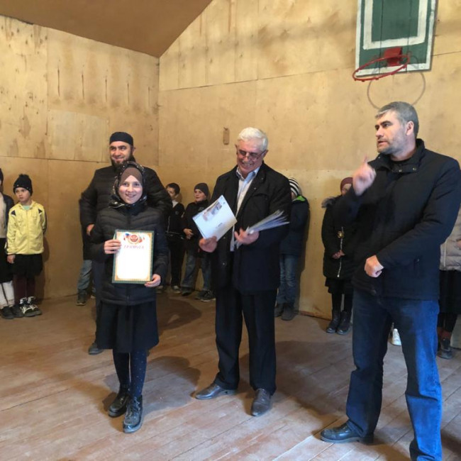 Награждение победителей и призеров Муниципального этапа ВОШ