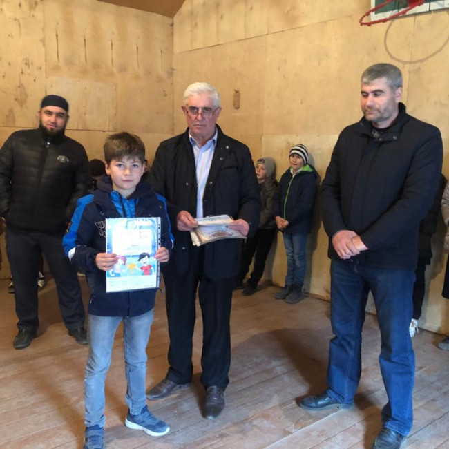 Награждение победителей и призеров Муниципального этапа ВОШ