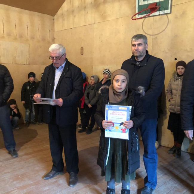 Награждение победителей и призеров Муниципального этапа ВОШ