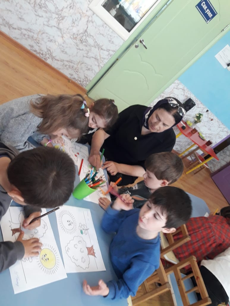 Занятие в 4 группа