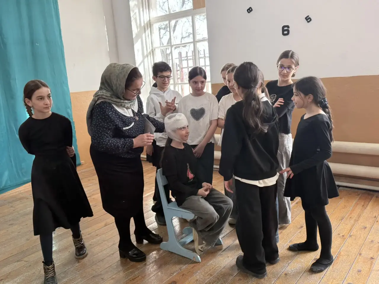 17 февраля в Доме детского творчества прошло мероприятие, посвященное ко Дню Защитника Отечества.