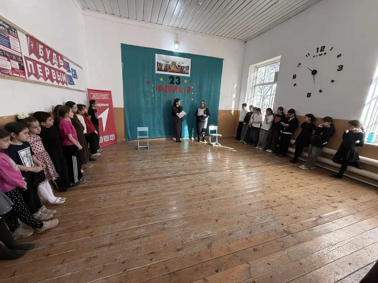 17 февраля в Доме детского творчества прошло мероприятие, посвященное ко Дню Защитника Отечества.