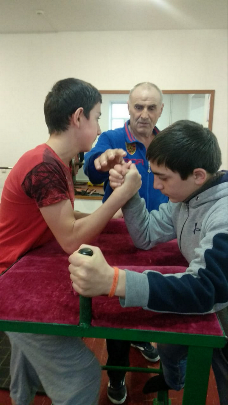 зал для занятий борьбой