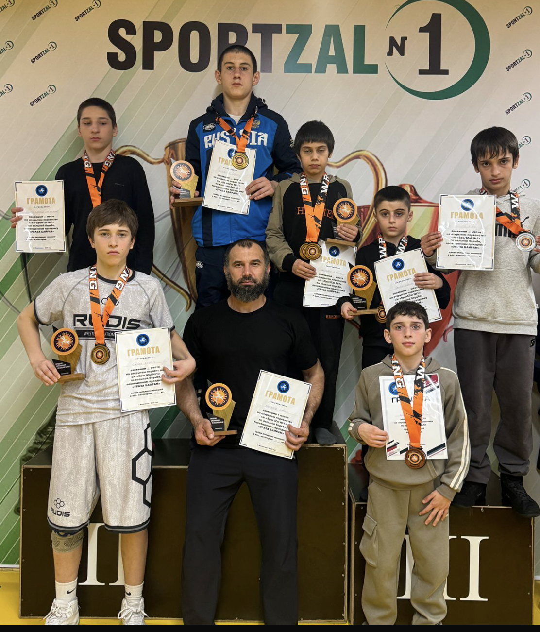 Республиканский турнир по вольной борьбе среди юношей