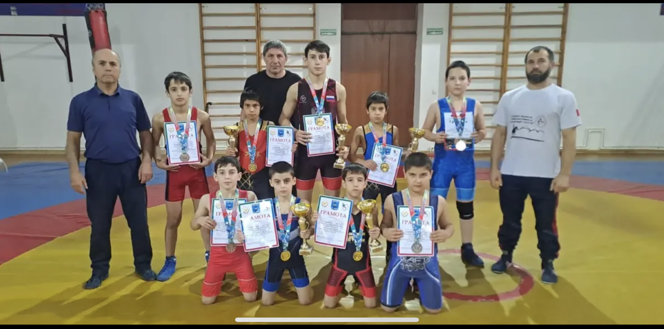 Открытое первенство г. Избербаш по вольной борьбе среди юношей 2012-2013 и 2014-2015 г.р.