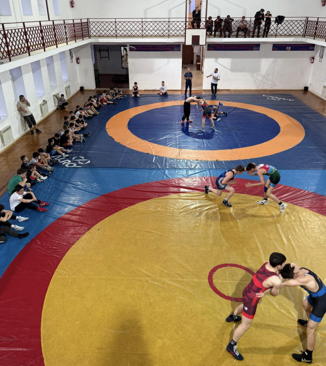 Товарищеская встреча по вольной борьбе