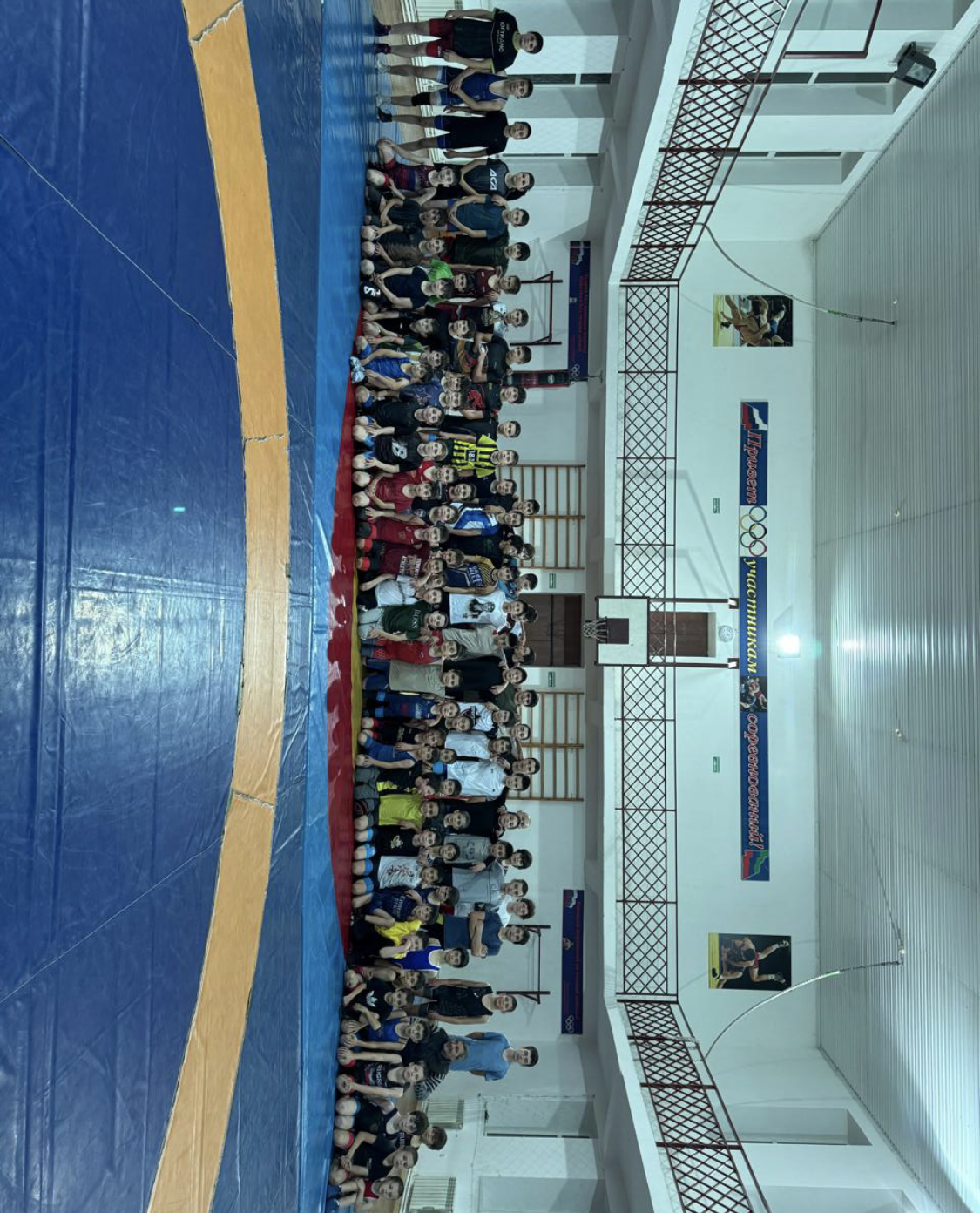 товарищеская встреча по вольной борьбе