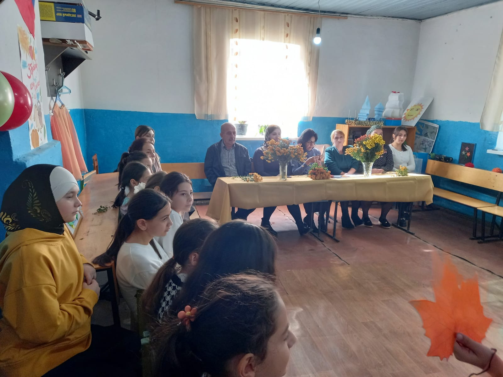 Открытое мероприятие "Золотая осень" в объединении "Флора" педагог Насруллаева Р.М.