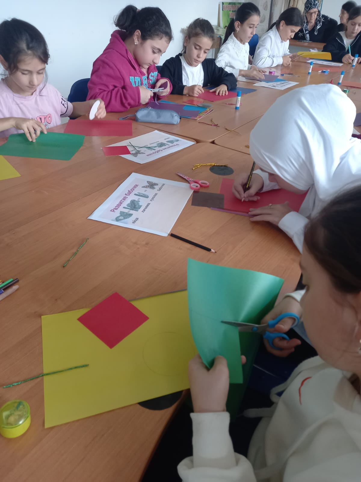 Открытое занятие педагога объединения "Друзья природы" МБУДО"РЦДТ" Ибрагимовой Л.Д. на тему "Бабочки"