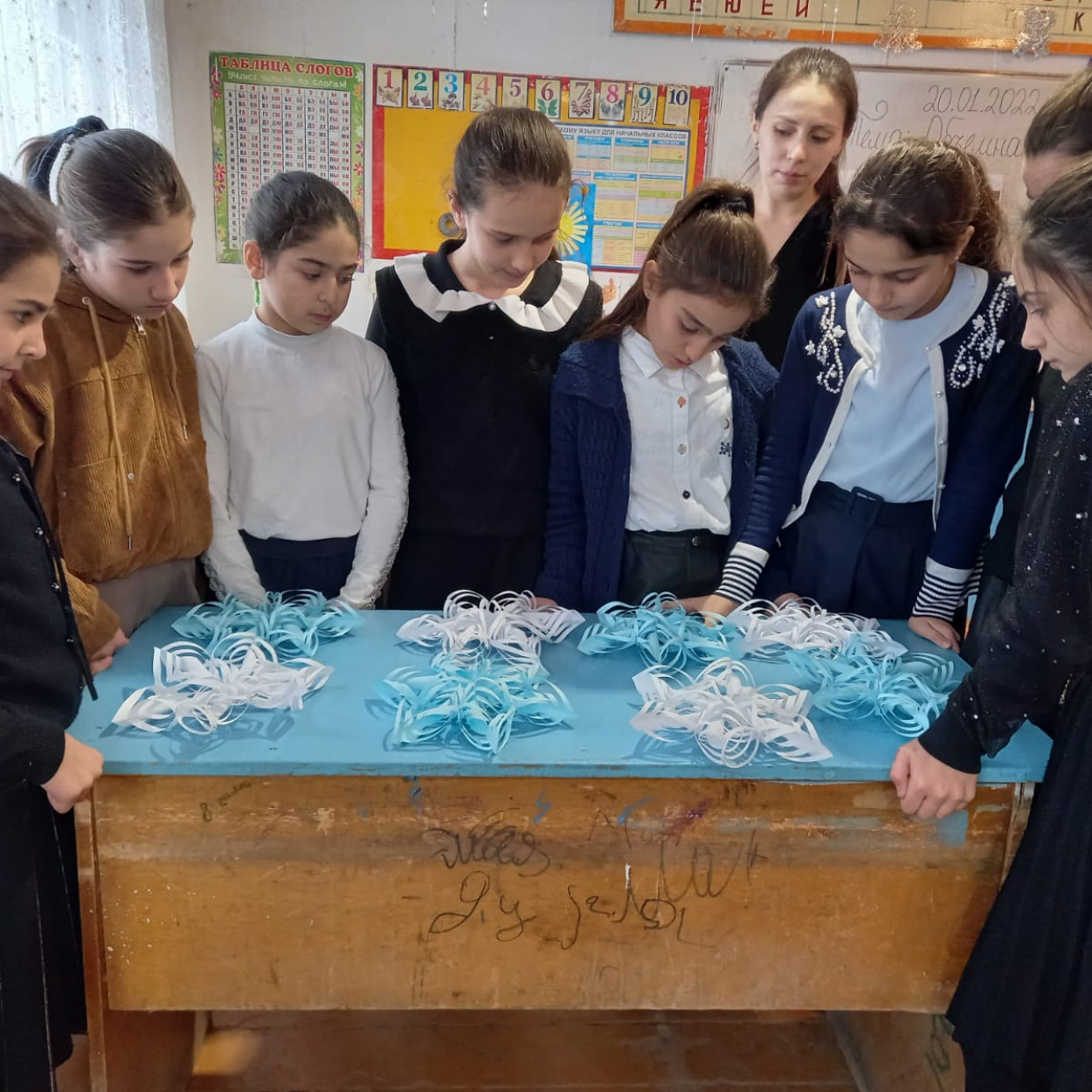 Открытое занятие педагога объединения начального технического моделирования МБУДО"РЦДТ" Кахировой С.А. на тему "Объёмная снежинка"