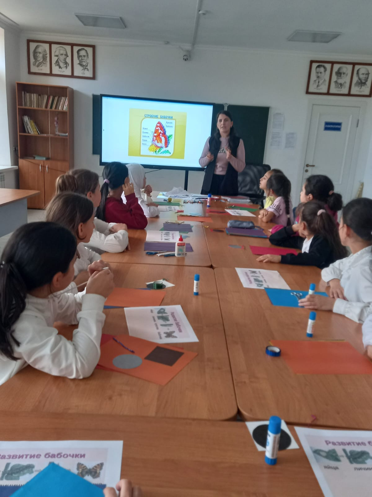 Открытое занятие педагога объединения "Друзья природы" МБУДО"РЦДТ" Ибрагимовой Л.Д. на тему "Бабочки"