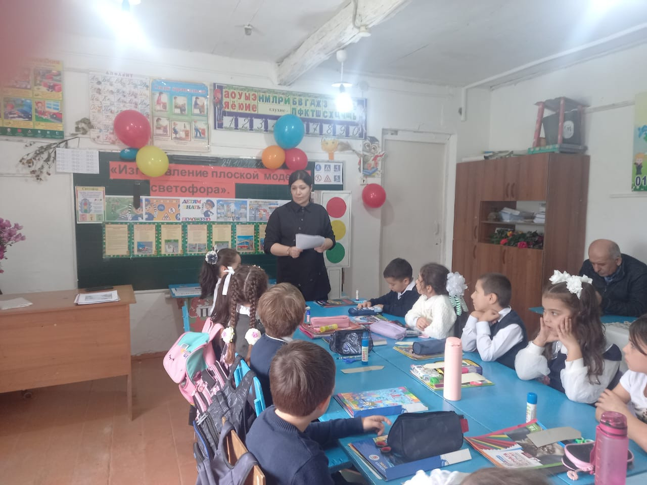 Открытое занятие педагога Загировой М. в объединении "Зелёный светофор"