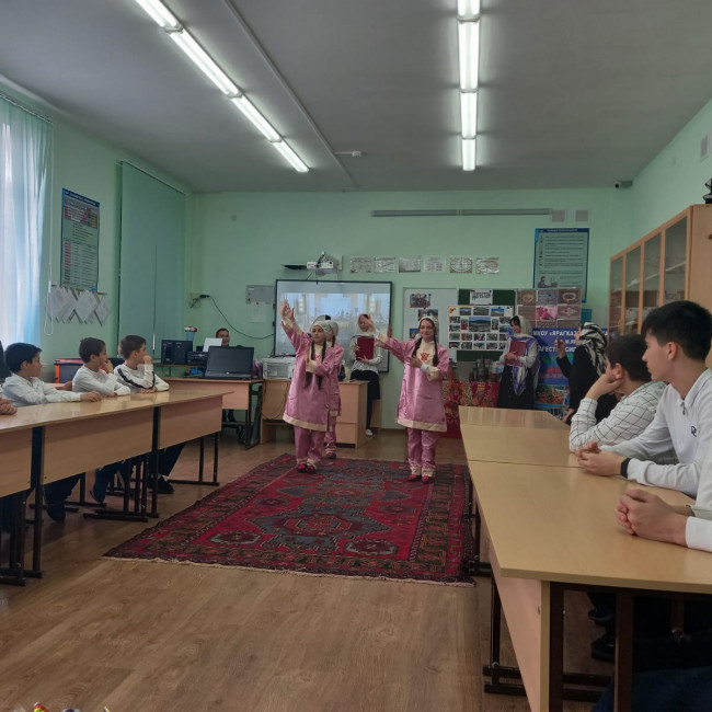 Открытое мероприятие педагога МБУДО"РЦДТ" объединения "Истоки" Султанмеджидовой Ш.Ш.