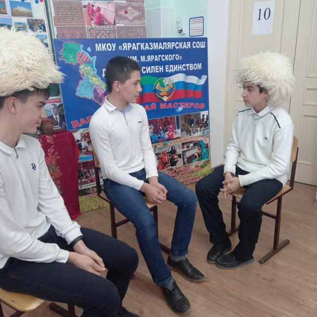 Открытое мероприятие педагога МБУДО"РЦДТ" объединения "Истоки" Султанмеджидовой Ш.Ш.