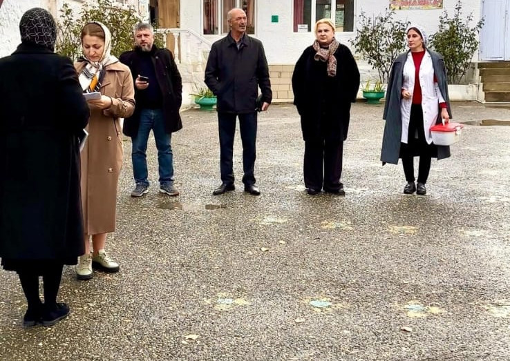 Тренировка по действиям сотрудников и детей при угрозе или возникновении чрезвычайных ситуаций