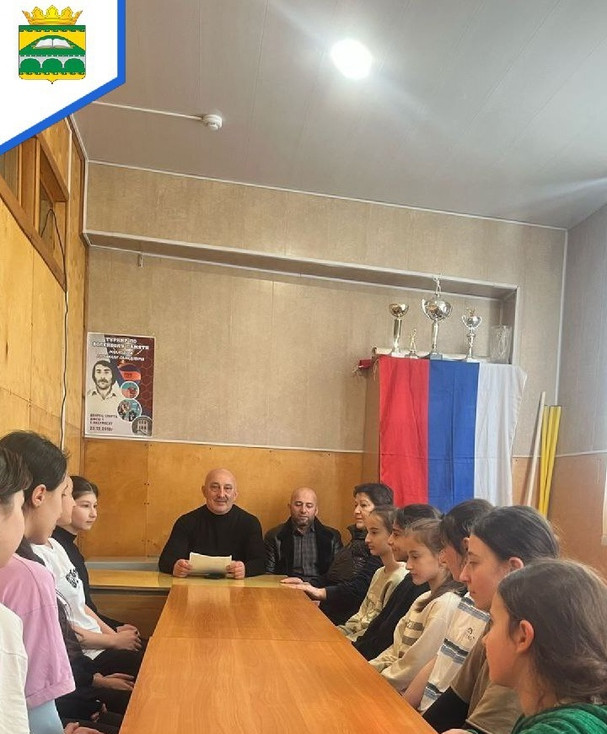 Беседа с воспитанниками Беседа с воспитанниками