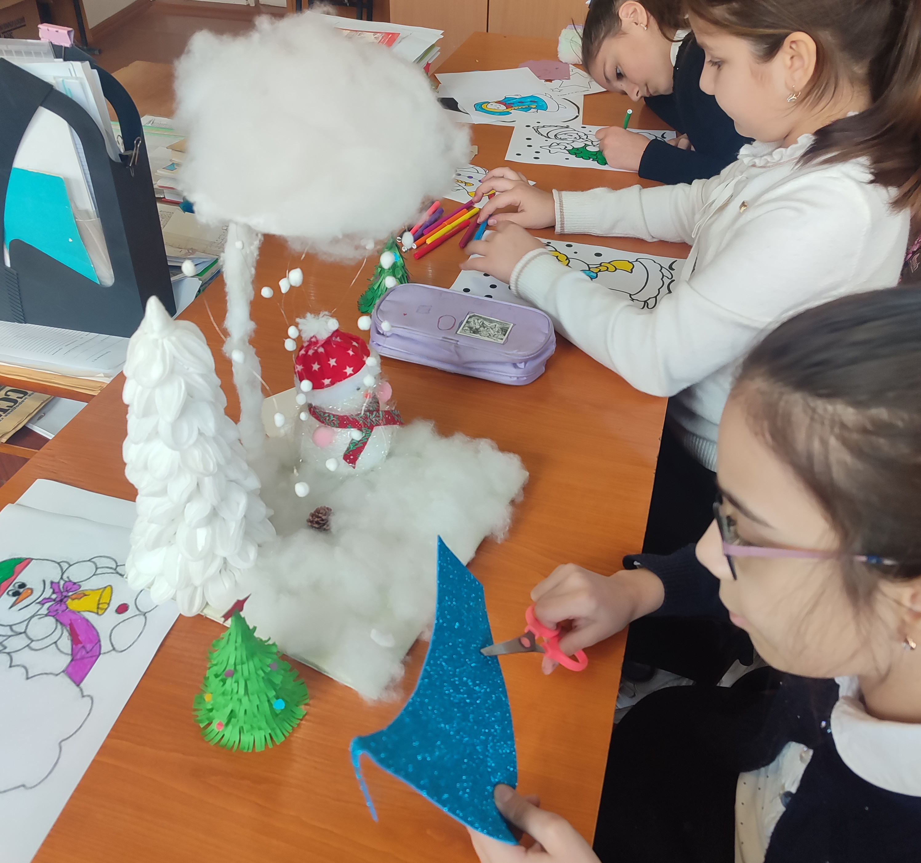 "Зимние поделки". "Зимние поделки".