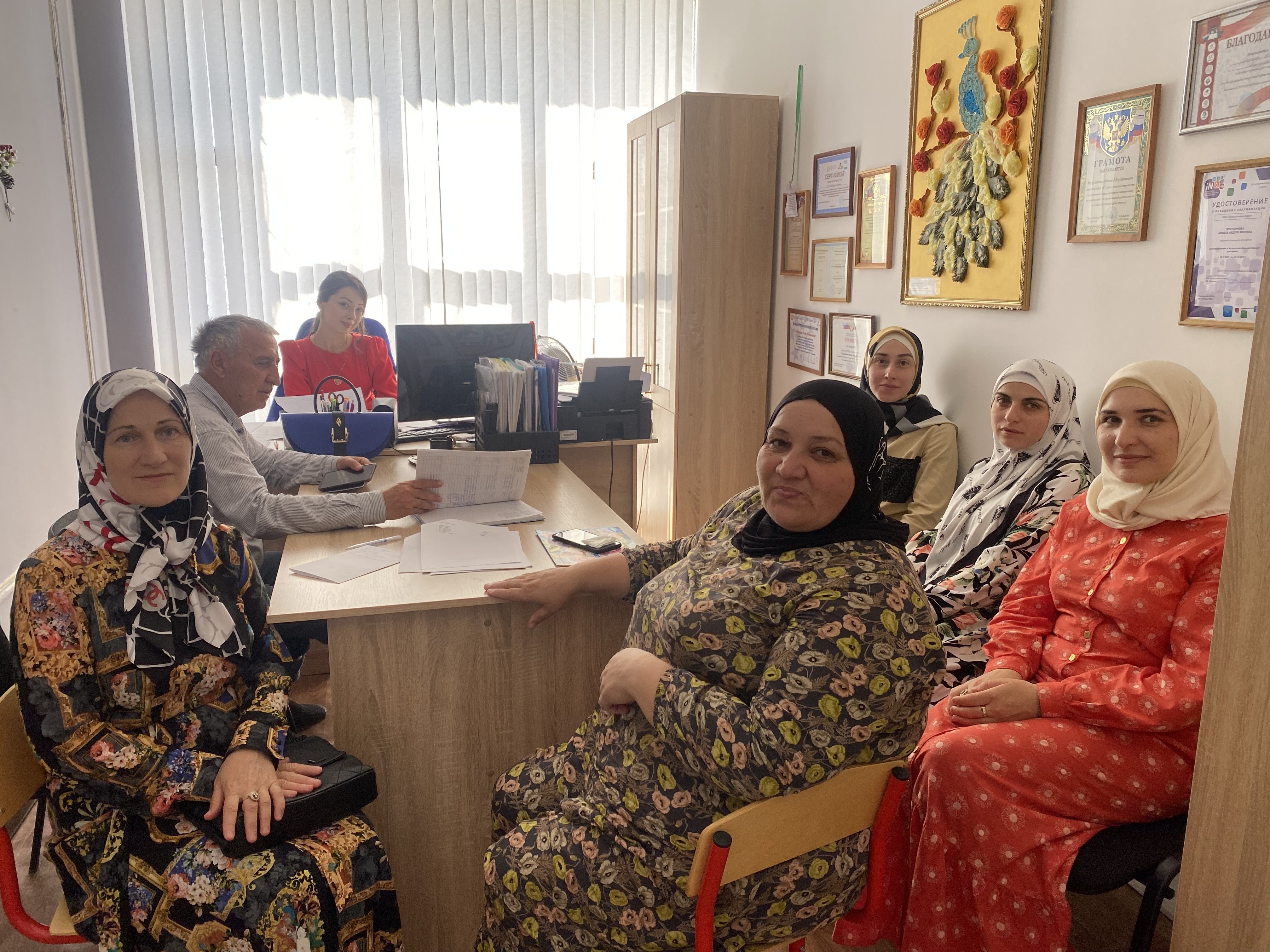 28 августа в здании ‘ДДТ’ состоялся педсовет под руководством Мухудиновой Аймесе Абдулазизовны.