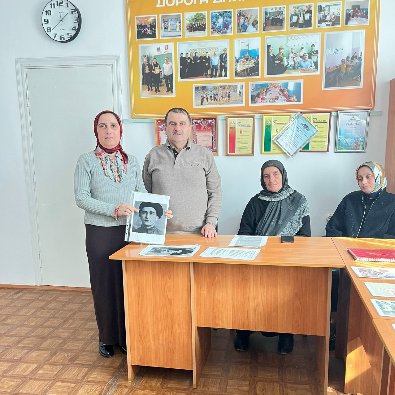 Литературная гостиная посвящённая Великой Отечественной войне.