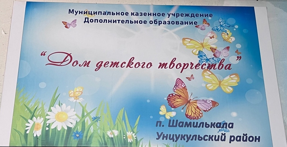Муниципальное бюджетное учреждение Дополнительного образования "Дом детского творчества" п.Шамилькала