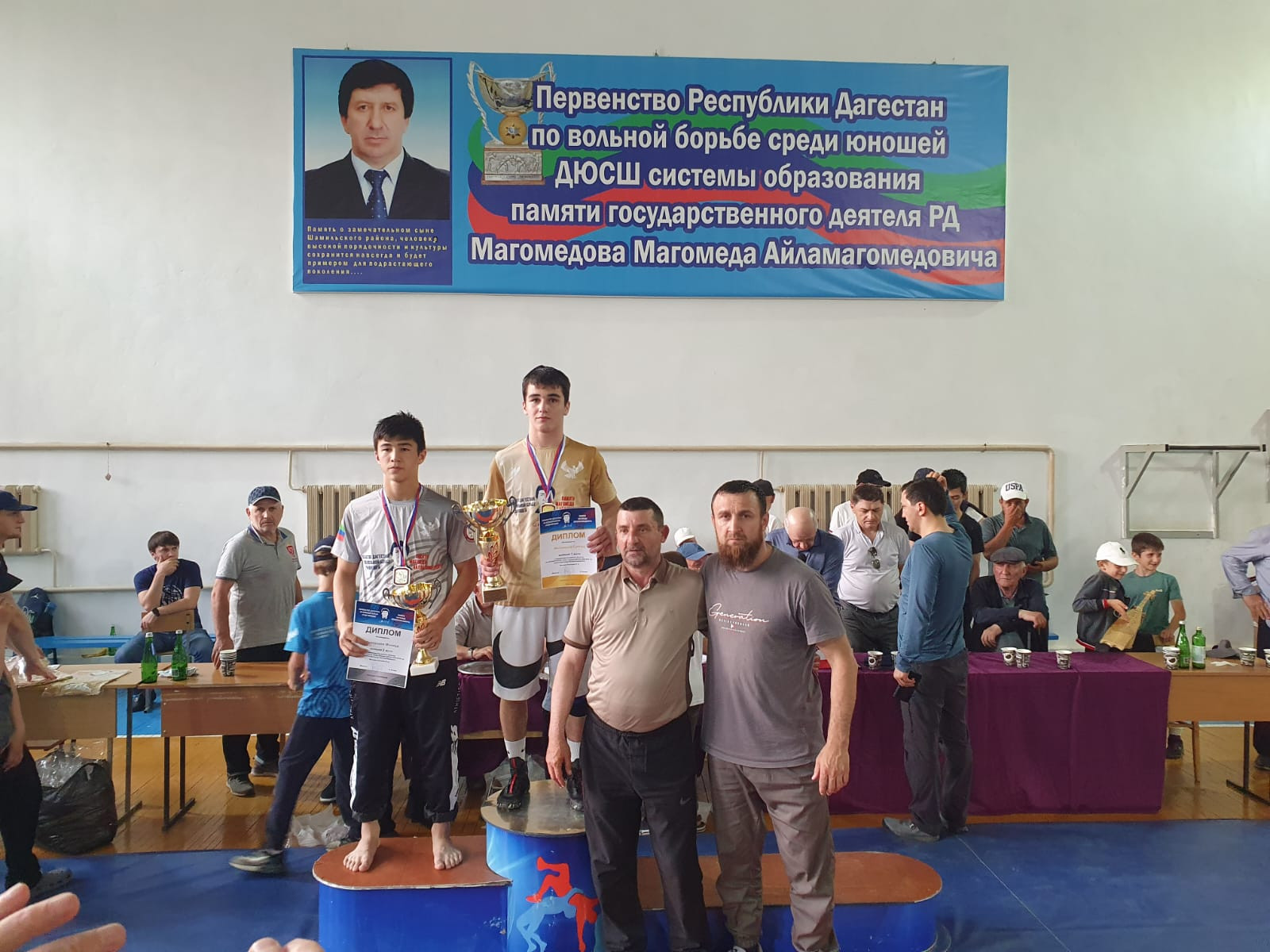 8-9 июня 2024 г. Первенство Республики Дагестан по вольной борьбе в селении Урада Шамильский район