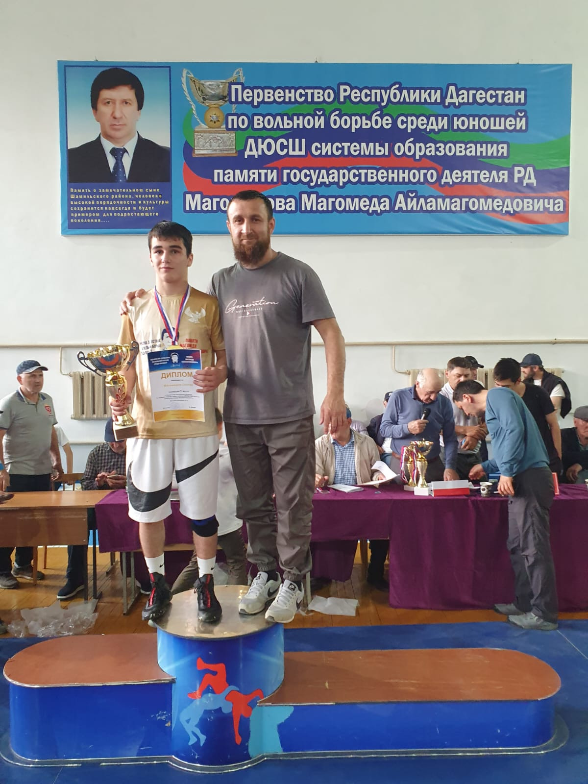 8-9 июня 2024 г. Первенство Республики Дагестан по вольной борьбе в селении Урада Шамильский район