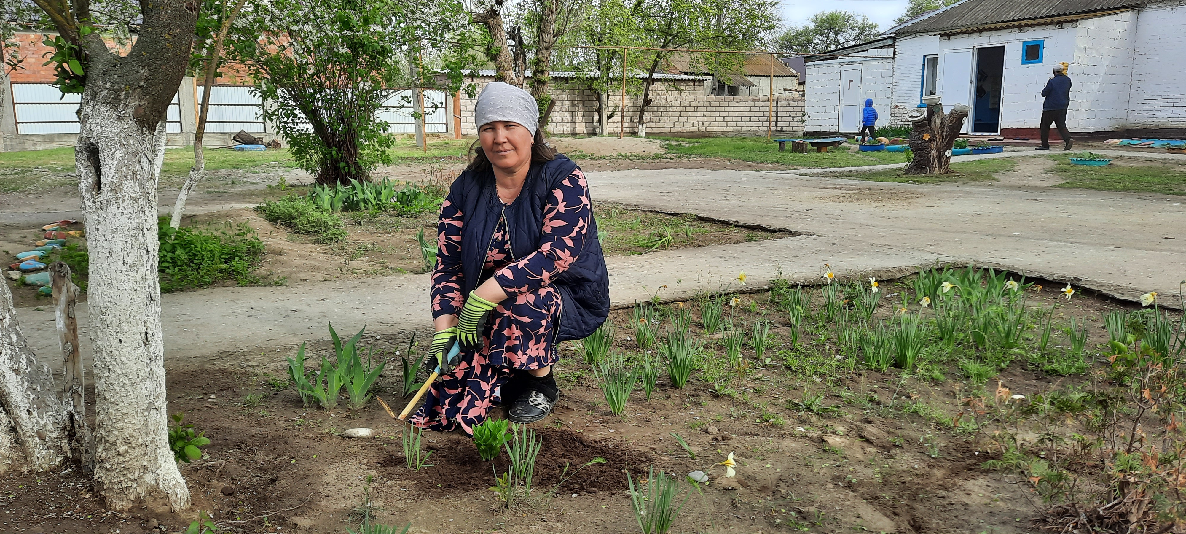 акция с родителями "Зелёный двор"