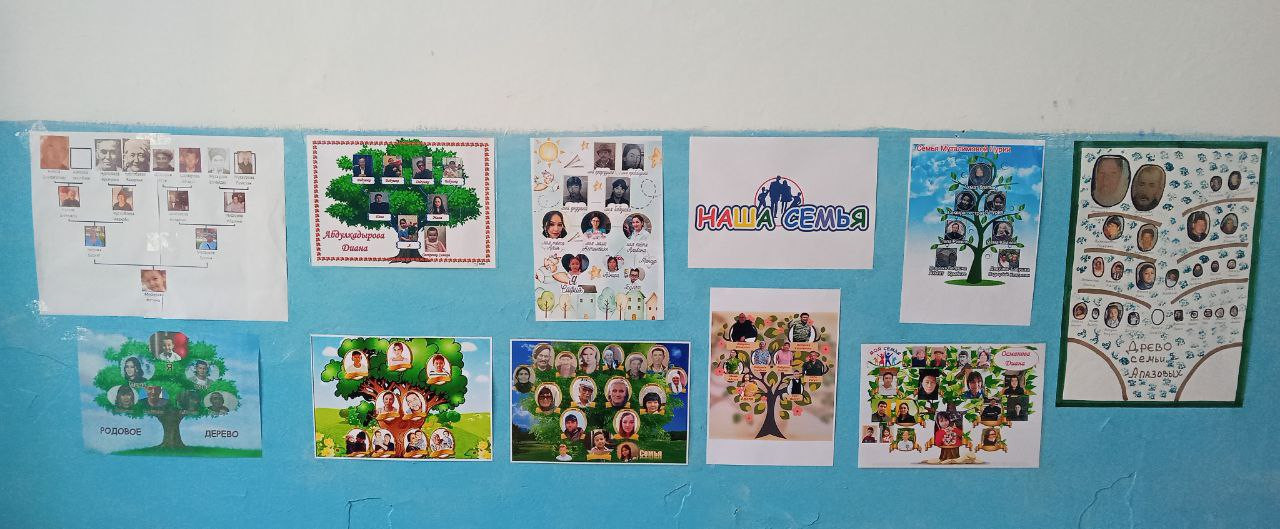 Фотовыставка "Древо семьи" в средней группе "Улыбка". Воспитатель: Шоматова Н.Э.