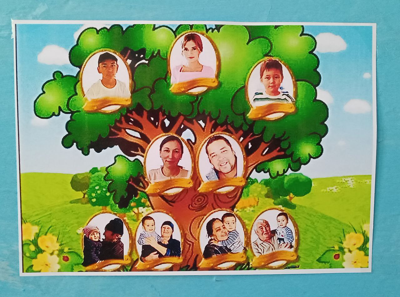 Фотовыставка "Древо семьи" в средней группе "Улыбка". Воспитатель: Шоматова Н.Э.