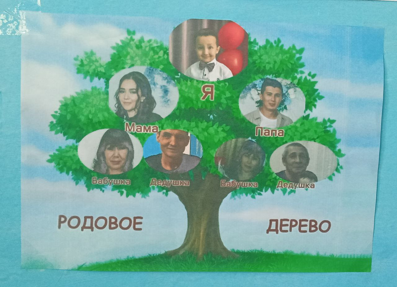 Фотовыставка "Древо семьи" в средней группе "Улыбка". Воспитатель: Шоматова Н.Э.
