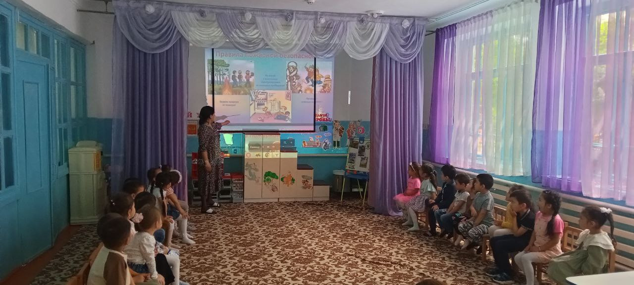 Беседа "Правила личной безопасности" в средней группе "Улыбка". Воспитатель: Шоматова Н.Э.