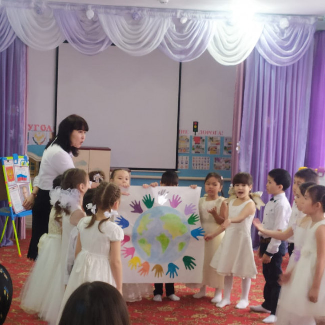 Старшая группа "Ягодка".Воспитатель:Алимулаева Д.А. Средняя группа"Улыбка".Воспитатель:Шоматова Н.Э.2 Младшая группа "Винни-Пух".Воспитатель: Алимулаева Д.А.