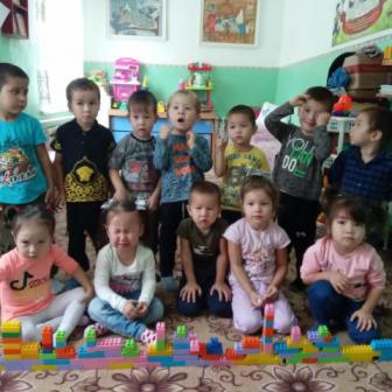 Занятие в младшей группе