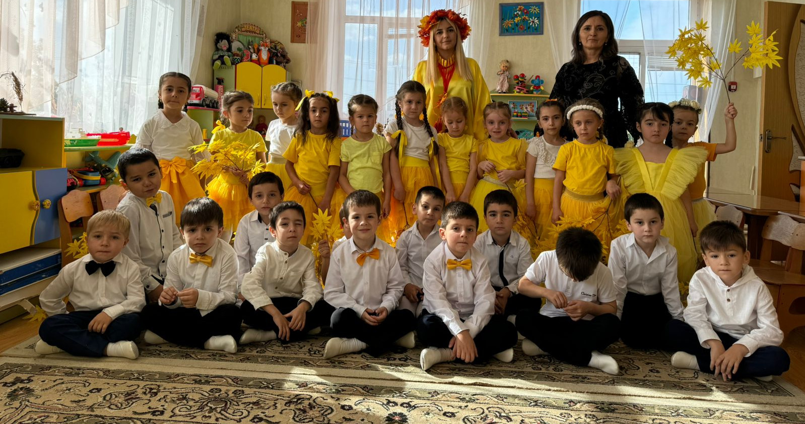 Осеннее развлечение "Здравствуй, Осень золотая!"