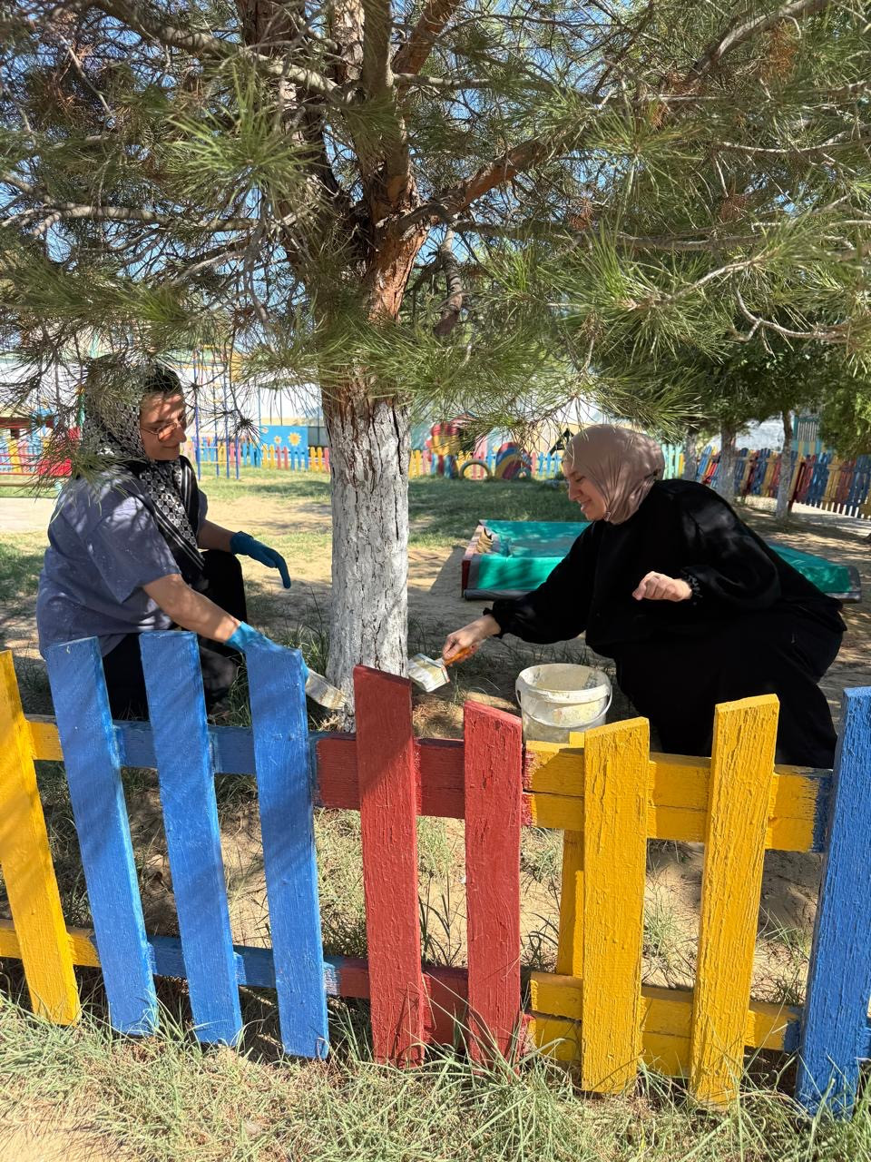 23.08.2025 г. в МБДОУ "Детский сад 26 «Родничок» состоялся субботник.