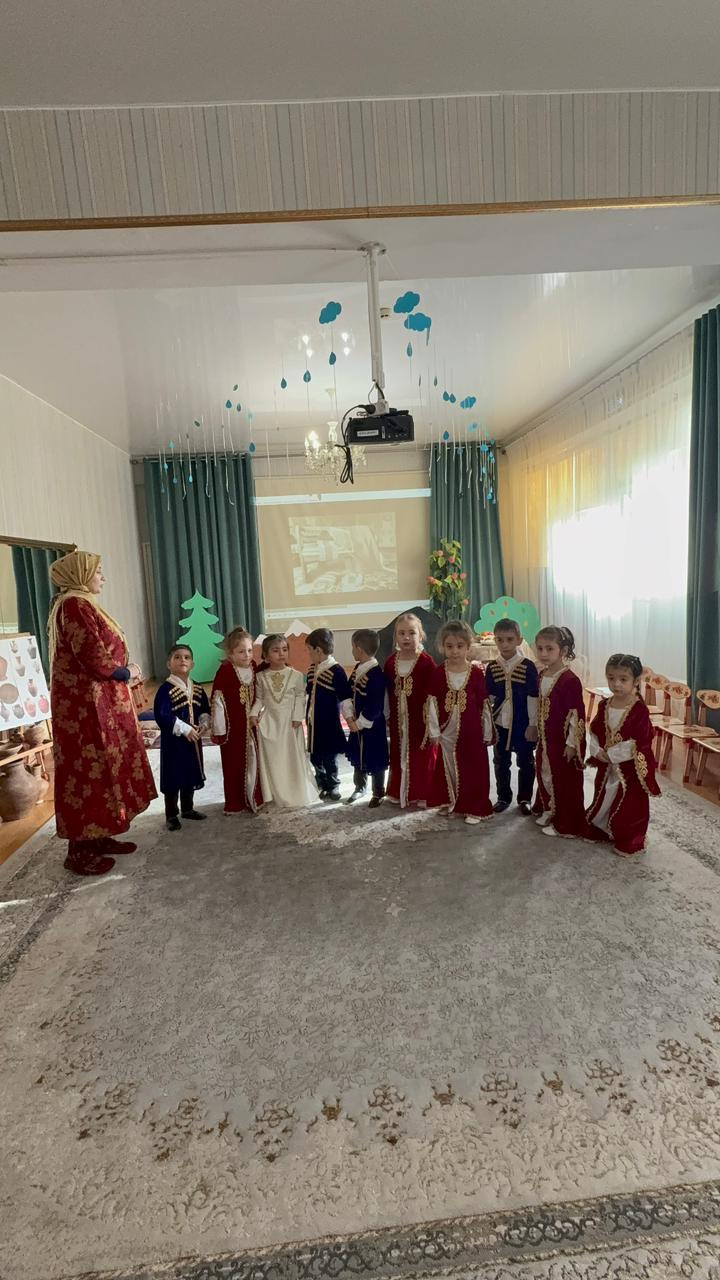 Открытое занятие в средней возрастной группе